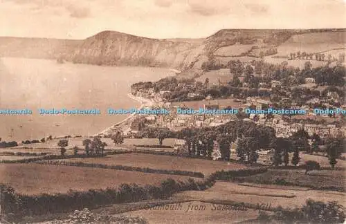 R398554 Sidmouth von Salcombe Hill F Frith Nr. 3106 B