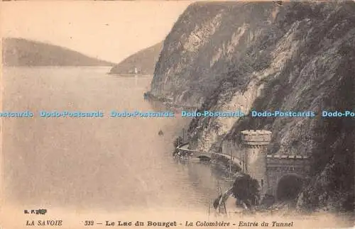 R404120 B F La Savoie 332 Le Lac du Bourget La Colombiere Entree du Tunnel Unis