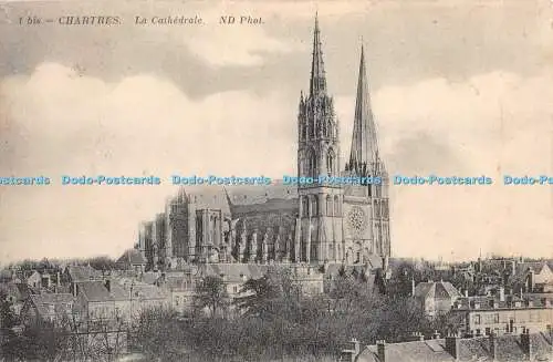 R404123 I bis Chartres La Cathedrale ND Phot 1913