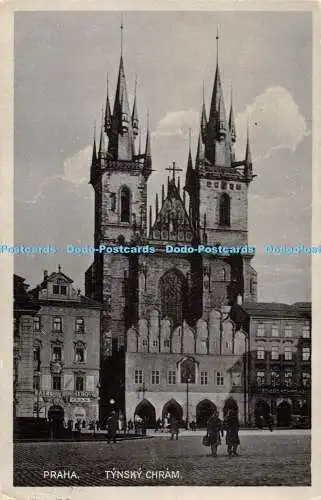 R405692 Praha Tynsky Chram K G L Postkarte 1933