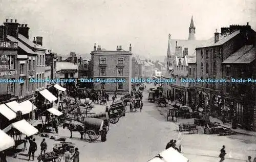 R400677 Banbury Market Place c 1878 Carriers Carts Oxfordshire County Council Li