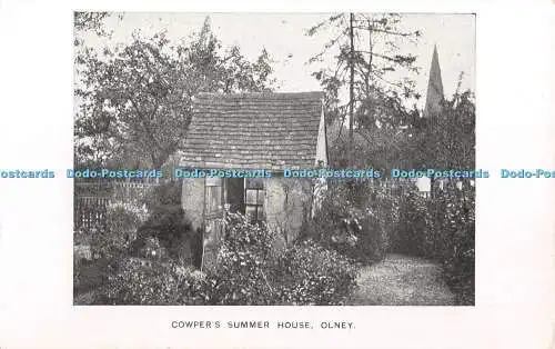 R402466 Olney Cowper Sommerhaus Postkarte