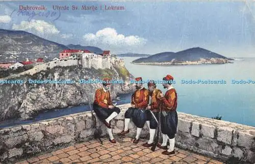 R404167 Dubrovnik Utvrde Sv Marije i Lokrum Purger No 10621