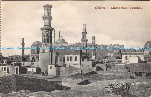 R398613 Kairo Mamelouk Gräber The Cairo Postcard Trust Serie 597