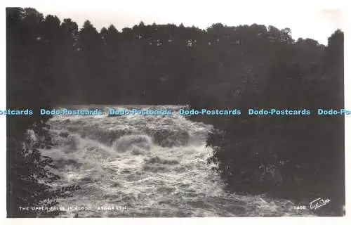 R402478 Aysgarth The Upper Falls in Flood Walter Scott RP