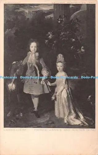 R405748 Prinz James Francis Edward Stuart und seine Schwester Prinzessin Louisa Maria