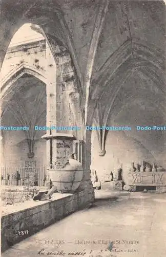 R405751 Beziers Cloitre de l Eglise St Nazaire B F Chalons Saone1904