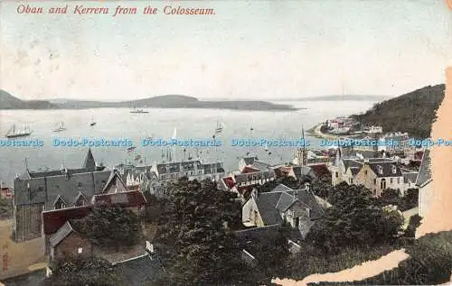 R400714 Oban und Kerrera aus dem Kolosseum Hartmann 1908