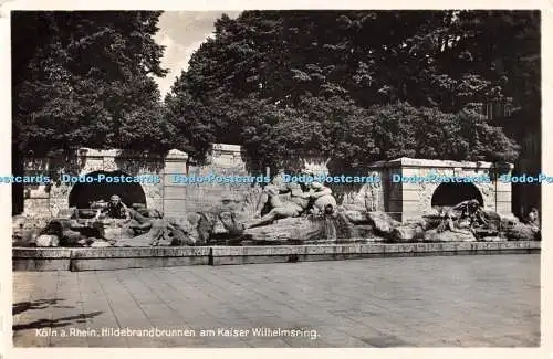 R402490 Köln a Rhein Hildebrandbrunnen am Kaiser Wilhelmsring RP