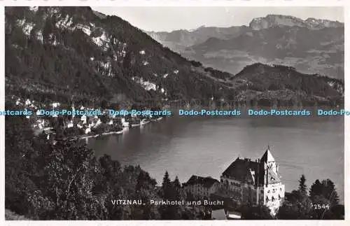 R398629 Vitznau Parkhotel und Bucht Edition Art Perrochet and Phototypie No 940