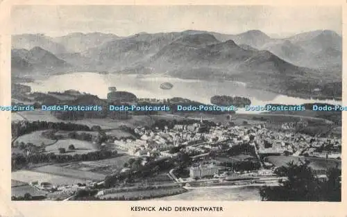R400804 Keswick and Derwentwater G P Abraham 1948