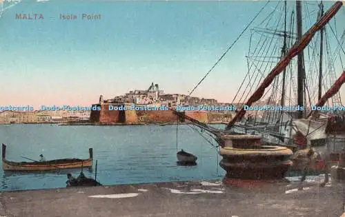 R402619 Malta Isola Point Postkarte
