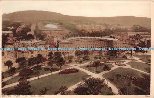 R402621 Buxton Fotochrom-Postkarte vom Rathaus