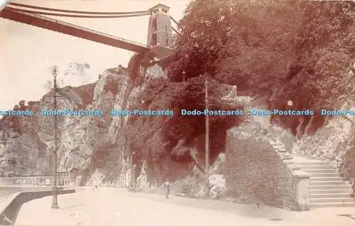 R400893 Bristol Zick Zack Postkarte 1912