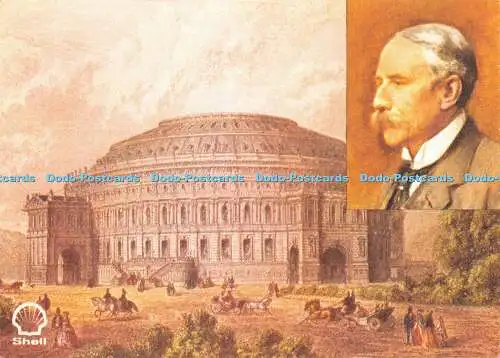 R402674 Great Britons Shell Sir Edward Elgar The Royal Albert Hall Artist Impres