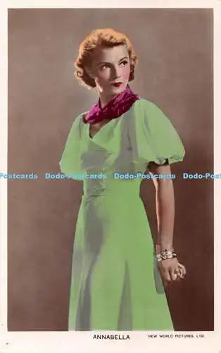 R406010 Annabella New World Pictures No C396 Colourgraph Series RP