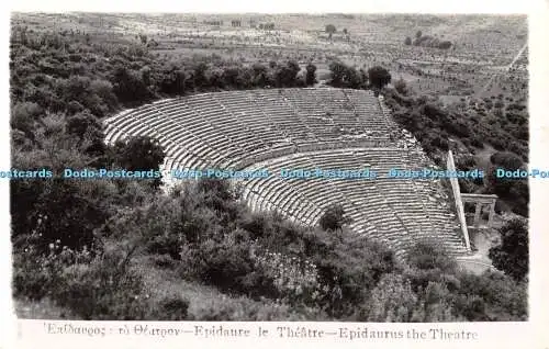 R402733 Epidauros das Theater Postkarte