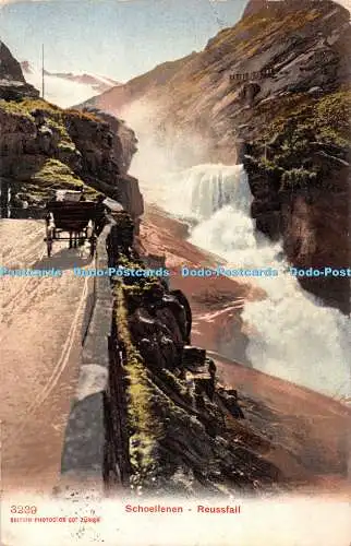 R406029 3239 Schoellenen Reussfall Photoglob 1906