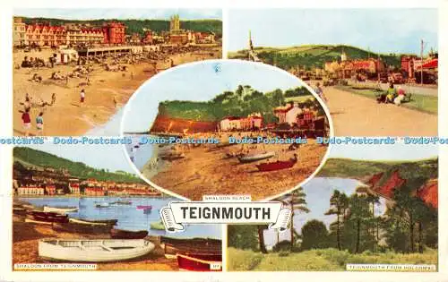 R402750 Teignmouth The Promenade The Sands Multi View 1958