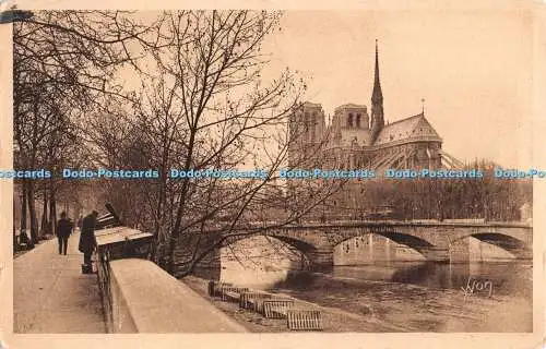 R406035 Serie 69 Paris En Flanant Notre Dame Blick vom Quai de la Tournelle