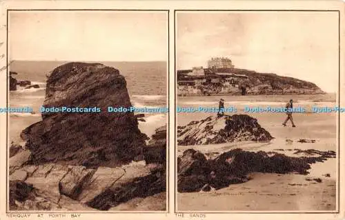 R402752 Newquay at Port Bay The Sands Photochrom Multi View