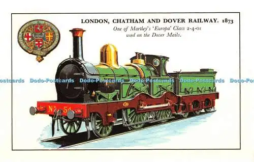 R402757 London Chatham and Dover Railway auf der Martley Europa Class 2 4 0 US