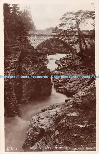 R406137 616 P Linn of Dee Braemar Adelphi Series Real Photographic Series C Han