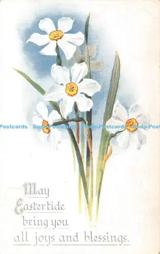 R406180 May Eastertide bringe you all joys and segen E Mack Narcissus 1349 Gr