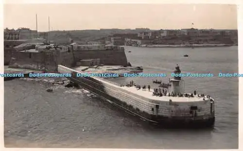 R404689 The Breakwater Malta Clements and Newton H M S London