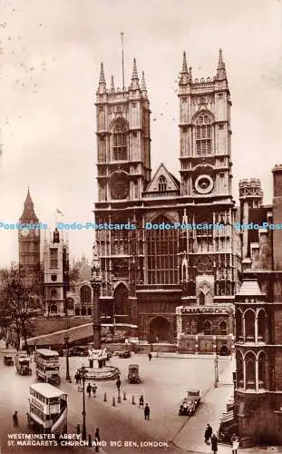 R406235 Westminster Abbey St Margarets Church and Big Ben London 101 Excel Serie