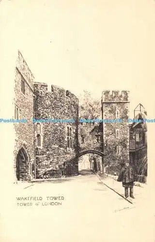 R404767 Wakefield Tower Tower of London Ramsden Potters Bar Middlesex