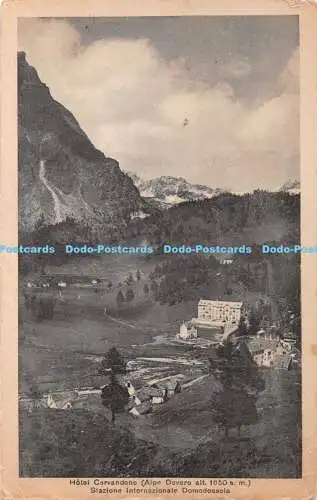 R407257 Hotel Cervandone Alpe Devero Stazione Internazionale Domodossola Z N D 5