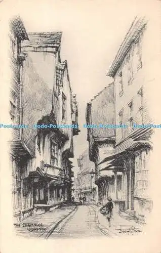 R407378 The Shambles York Joseph Ike Dennis Denniss Etchette Serie