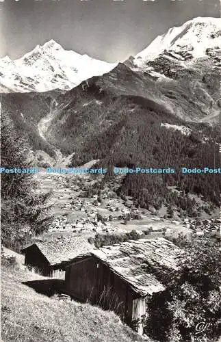 R407409 1924 Les Contamines Le Mont Blanc le Bionnassay et les Domes de Miage C