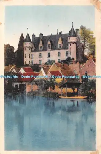 R407472 Montresor I et L Le Chateau Fassade Sud et les Bords de lIndrois Combier