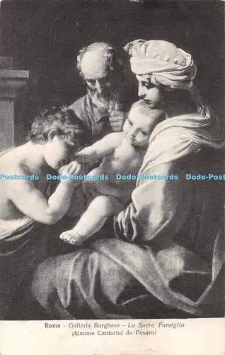 R407493 Roma Galleria Borghese La Sacra Famiglia Simone Cantarini da Pesaro 8314