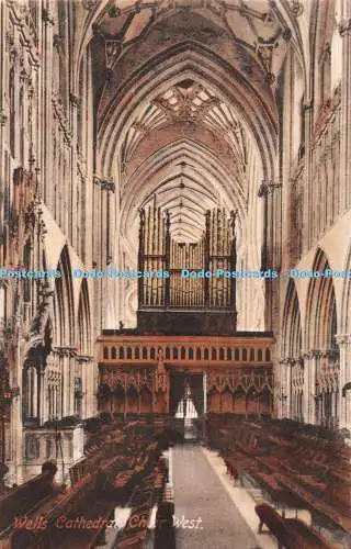 R407506 Wells Cathedral Choir West F Frith No 2565 B