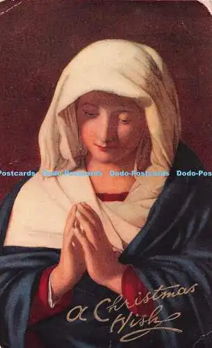 R407567 A Christmas Wish National Gallery The Madonna in Prayer Photochrom Galle