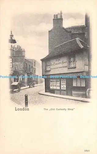 R407924 London The Old Curiosity Shop Peacock