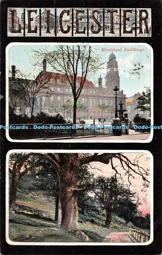 R407929 Leicester Municipal Buildings Bradgate Park H G L Multi View 1909