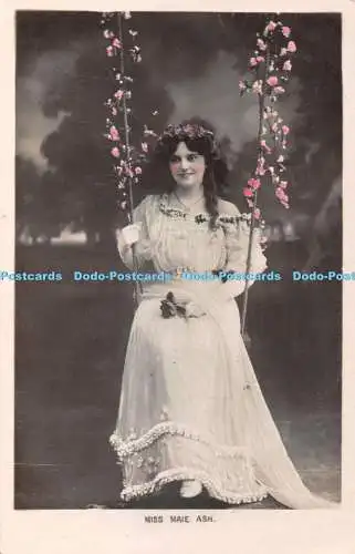 R404791 Miss Maie Ash B B London Bassano 1908