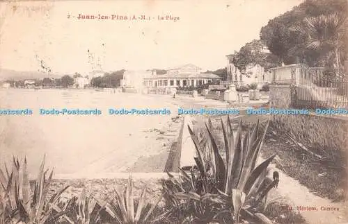 R404840 2 Juan les Pins A M La Plage Meriem Cannes 1916