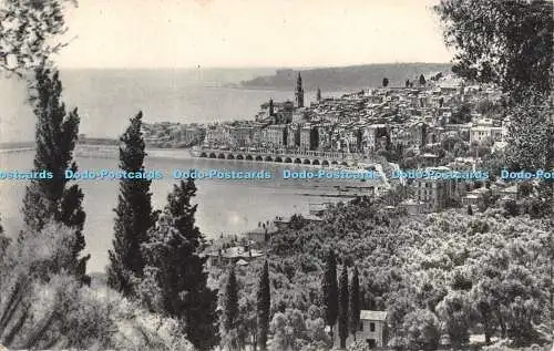 R404844 906 Menton Vue generale Gilletta 1956