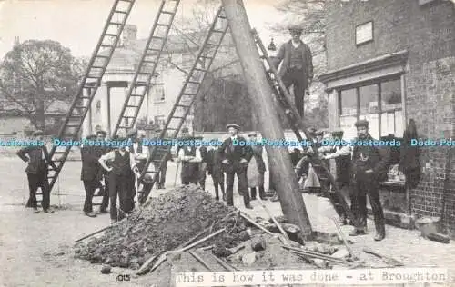 R404906 1015 So wurde es in der Broughton Postcard Library Skegness Linc gemacht