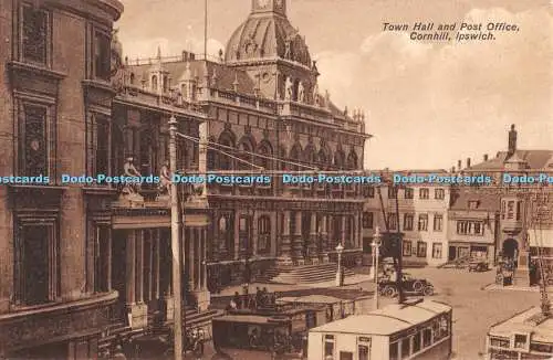 R404956 Rathaus und Postamt Cornhill Ipswich 1