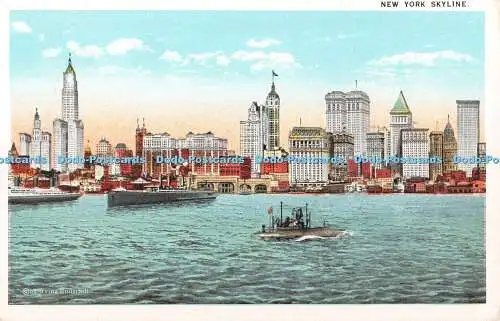 R405131 New York Skyline The American Art Publishing H Finkelstein Irving Underh