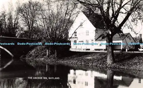 R405157 Nayland The Anchor Inn Postkarte