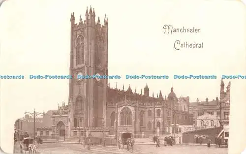 R405303 Manchester Cathedral Postkarte