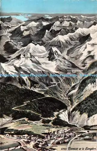 R406473 6765 Brigue et le Simplon 716 Perrochet