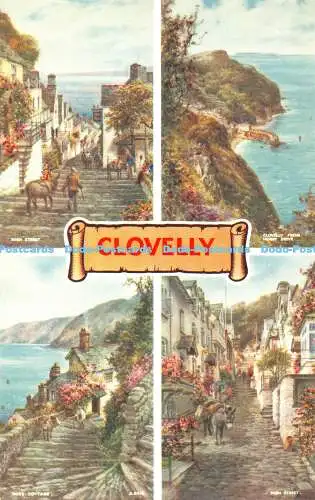 R408124 Clovelly High Street Clovelly von Hobby Drive Valentine Multi View